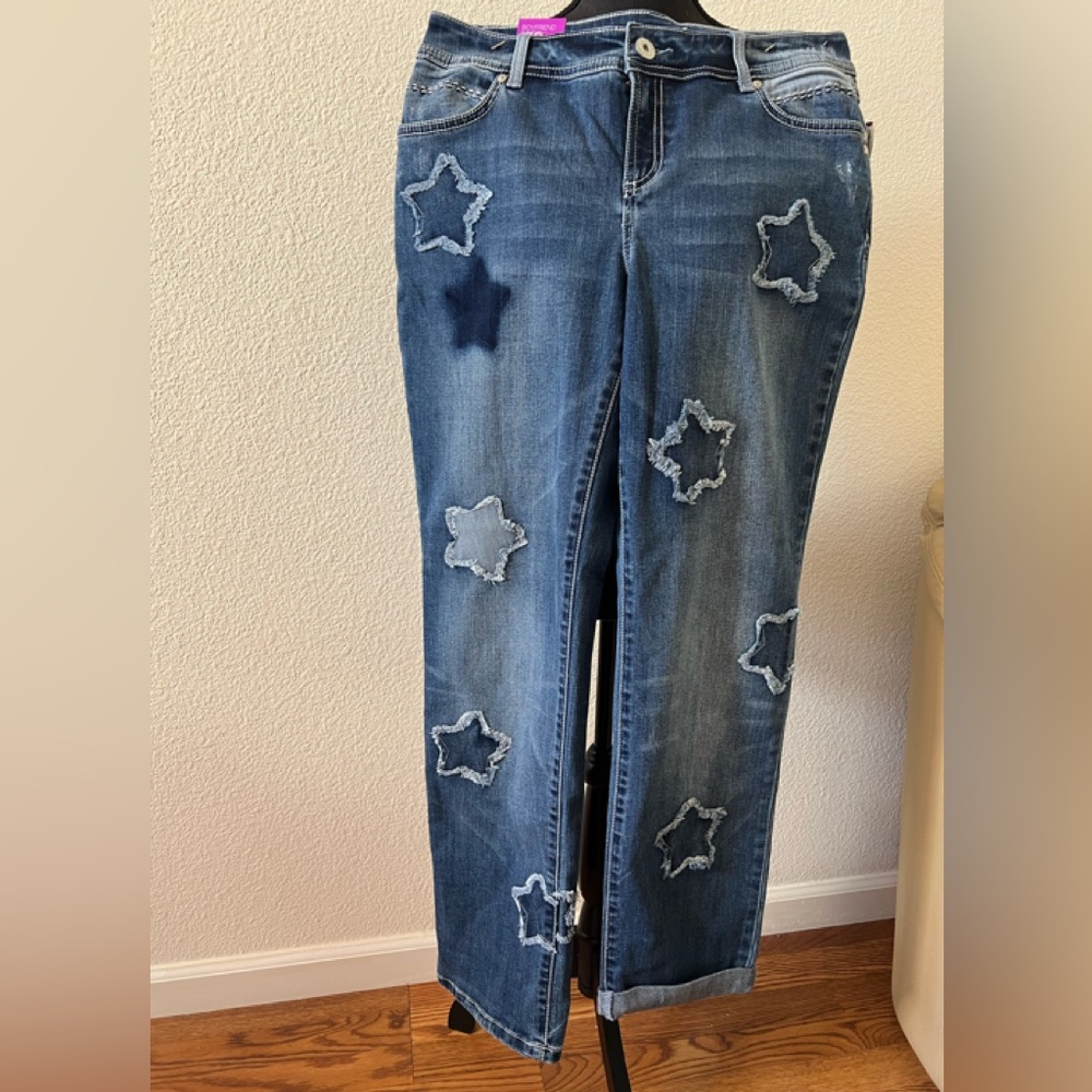INC BOYFRIEND CURVY FIT